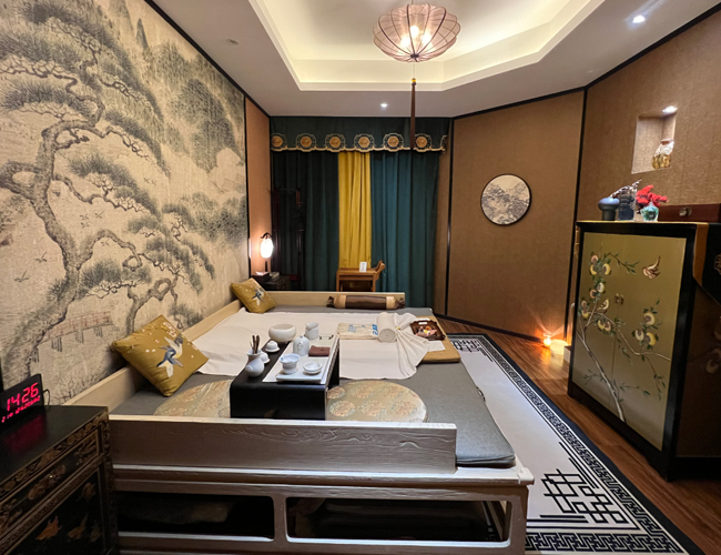 天津河西足疗减压会所环境展示（二）一种真挚的艺术生活态度