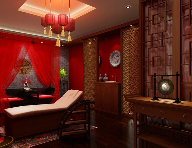 天津河西养生会所环境展示（八）立即享受愉快的养生之旅温馨的温室